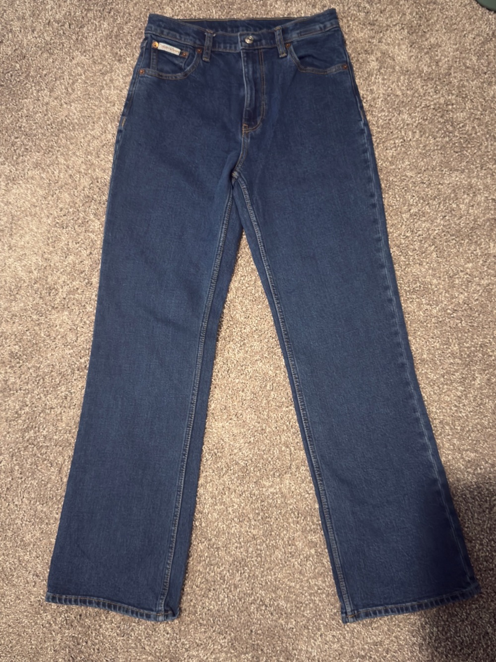 Calvin Klein Jeans Classic Straight Leg Dark Indigo Denim